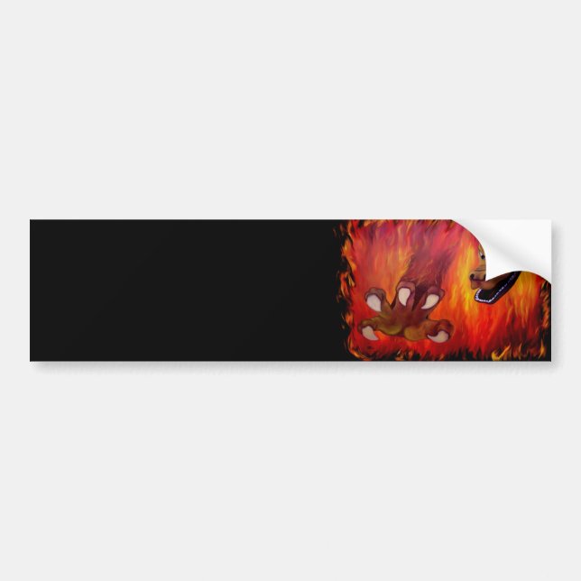 Red Dragon Klo Bildekal (Framsidan)