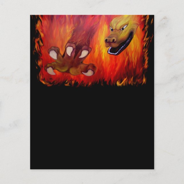 Red Dragon Klo Flygblad (Framsidan)