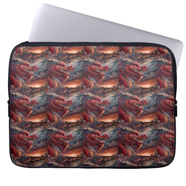 Red Dragon  Laptop Fodral (Framsidan)