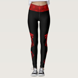 Red Dragon Leggings