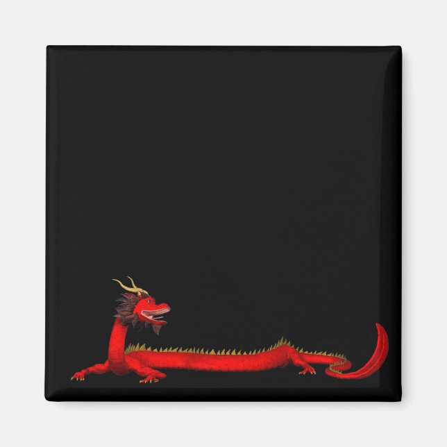 Red Dragon Magnet (Framsidan)