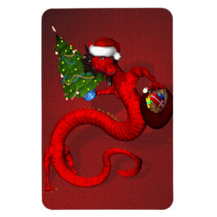 Red Dragon Magnet