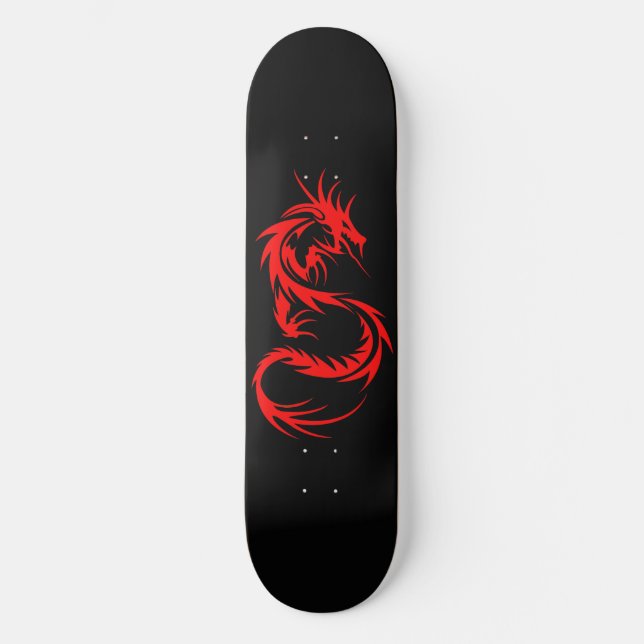 Red Dragon Mini Skateboard Bräda 18,5 Cm (Framsida)