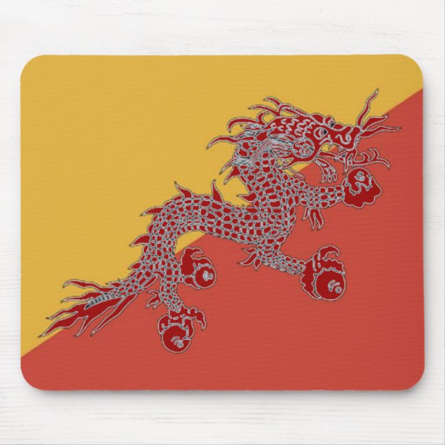 Red Dragon Mouse Pad Musmatta (Framsidan)