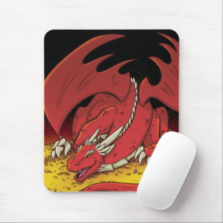 Red Dragon Mousepad Musmatta
