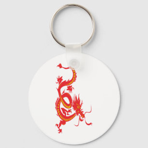 Red Dragon Nyckelring