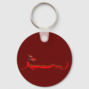 Red Dragon Nyckelring