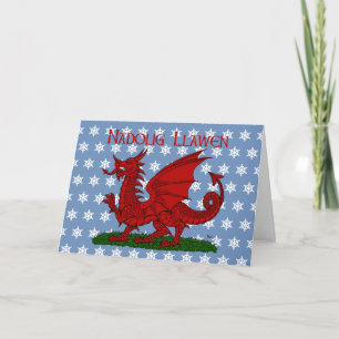 Red Dragon of Wales Helgkort