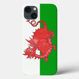 Red Dragon on Grönt and White iPhone 6 Xtreme Fodr