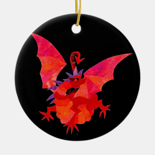 Red Dragon Ornament (Framsidan)