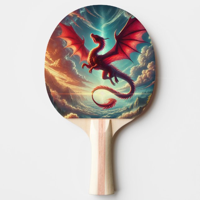 Red Dragon Pingisracket (Framsidan)