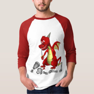 Red Dragon plockar ut Knight ur Teeth Tee