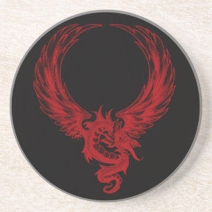 Red Dragon Ryuu Underlägg Sandsten