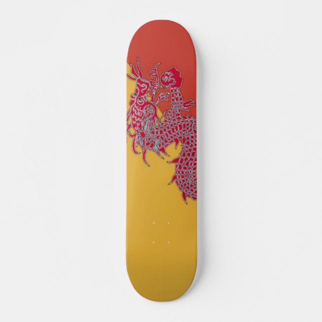 Red Dragon Skateboard (Framsida)