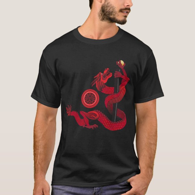 Red Dragon T Shirt (Framsida)