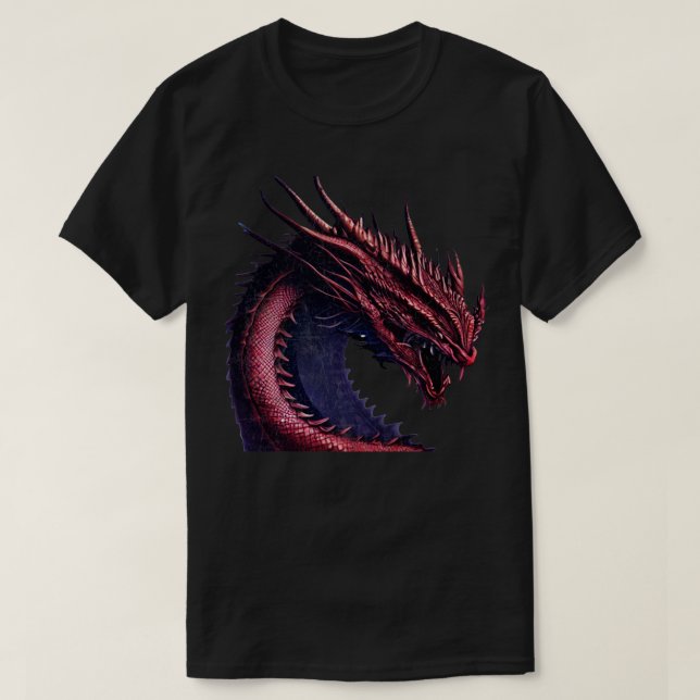 Red Dragon T Shirt (Design framsida)