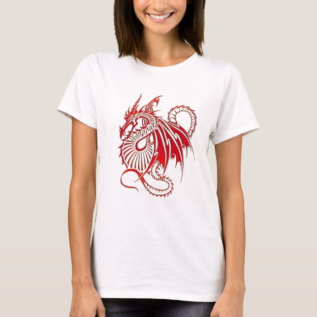 Red Dragon T Shirt (Framsida)