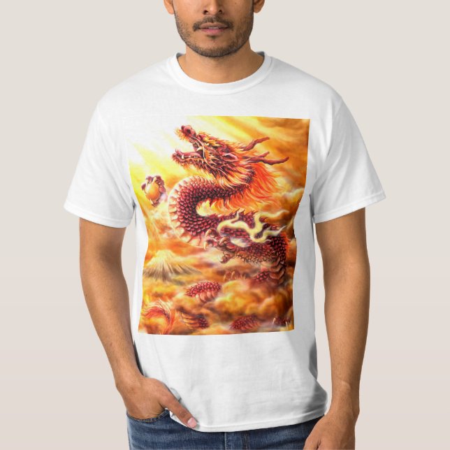 Red Dragon T-shirt (Framsida)