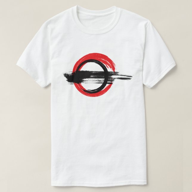 Red Dragon T-shirt - Asian Mythology & Power Symbo (Design framsida)