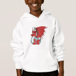 Red Dragon Tecknad T Shirt
