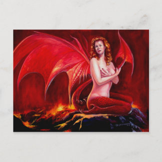 Red Dragon Vykort