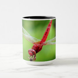 Red Dragonfly Mugg