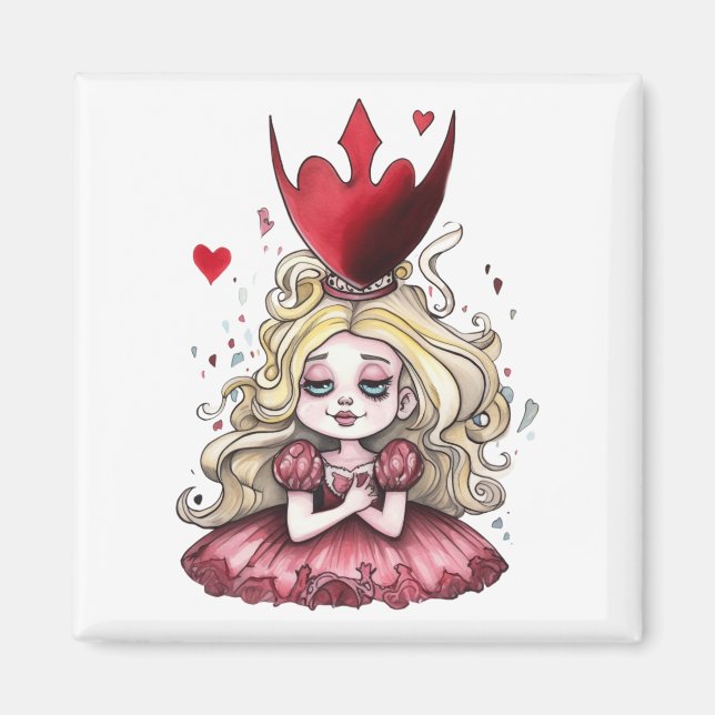 Red Dress Alice Magnet (Framsidan)