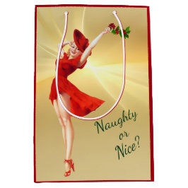 Red Dress and Holly Retro Pinup Girl