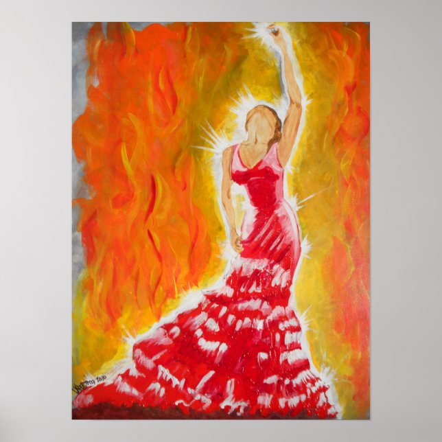 Red Dress Poster (Framsidan)