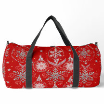Red Duffel Bag 
