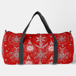 Red Duffel Bag 