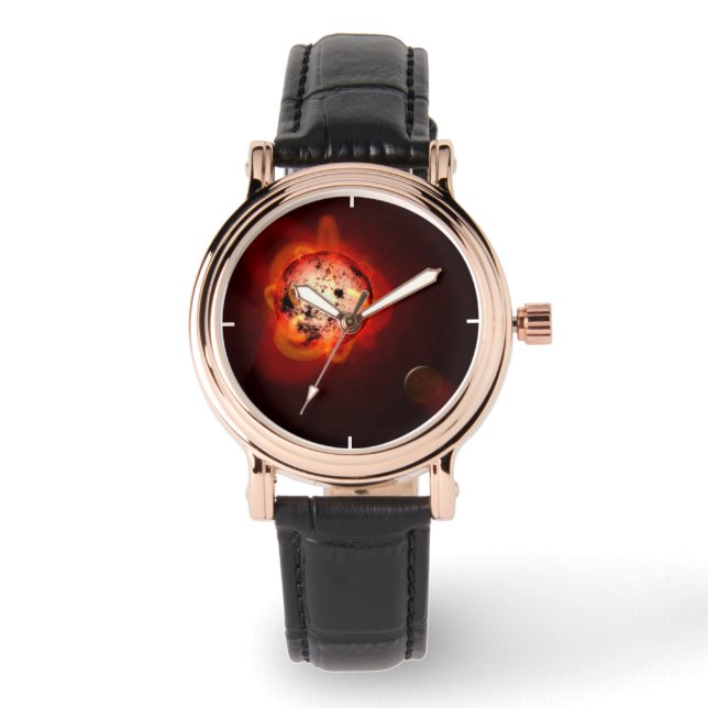 Red Dwarf-stjärna som beställts av en hypotetisk e Armbandsur (Framsida)