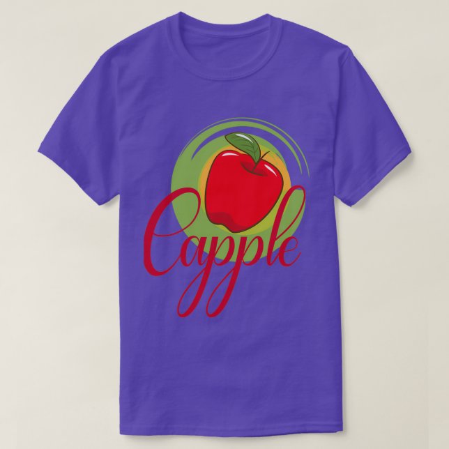 Red Eapple Classic TShirt T Shirt (Design framsida)