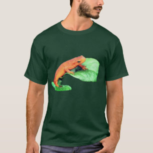 Red Eft Orange Salamander Nature T Shirt