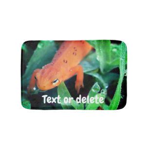 Red Eft Salamander Rainfall på Öga Personlig Badrumsmatta