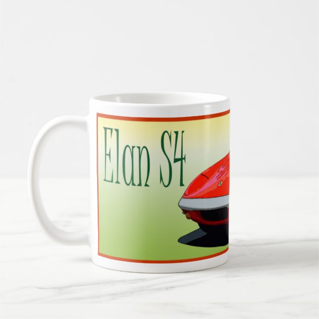 Red Elan S4 Kaffemugg (Vänster)