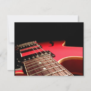 Red Electric Guitar