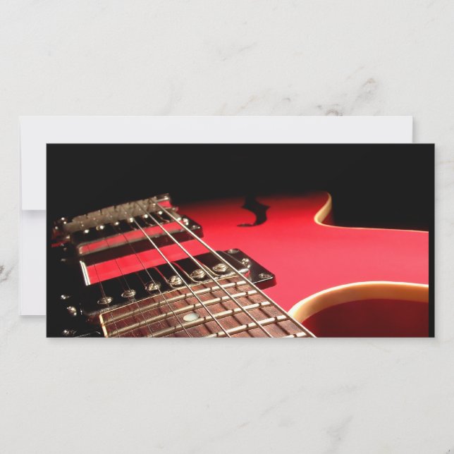 Red Electric Guitar (Framsida)