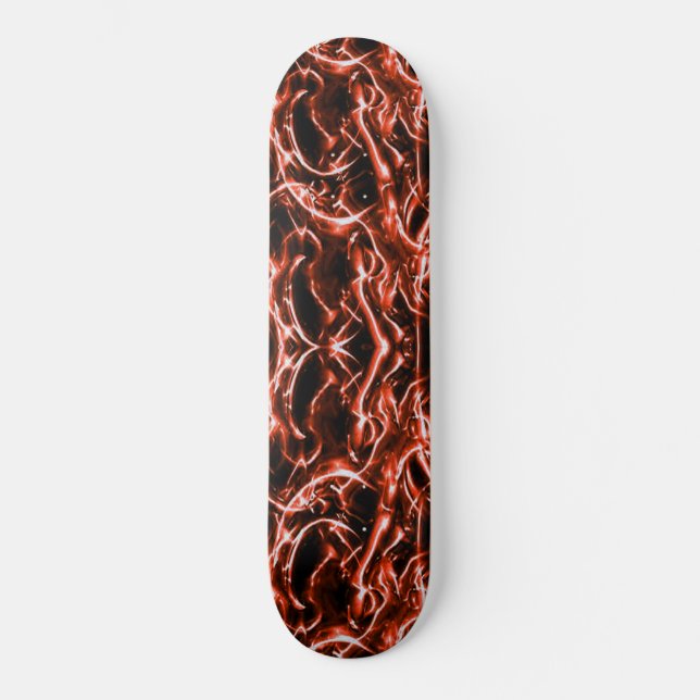 Red Electric Skateboard (Framsida)