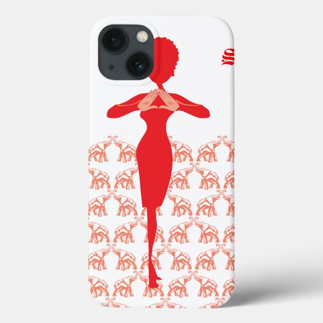 Red Elephant ipad cover (Baksida)