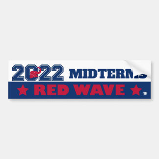 Red Elephant Red Wave 2022 Midterm Bildekal