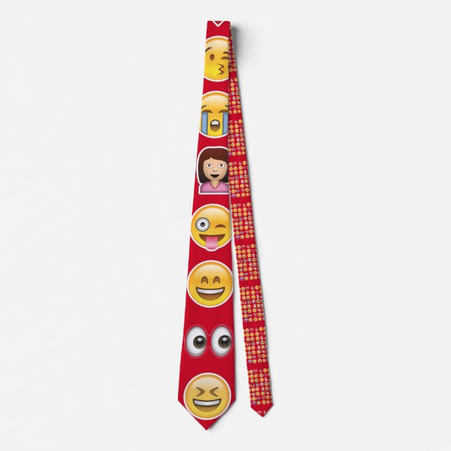 Red emoji manar halsband slips (Framsida)