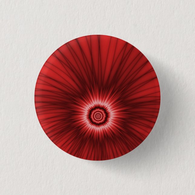 Red Explosion av Pinback-knapp Knapp (Framsida)