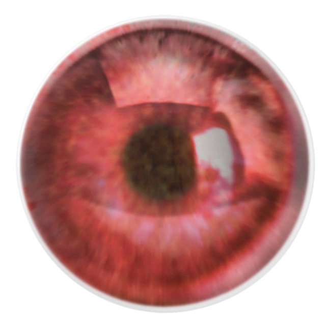 Red Eyeball Knopp (Framsidan)