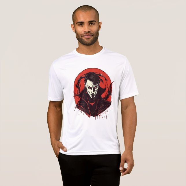 Red-Eyed Horror T Shirt (Hel framsida)