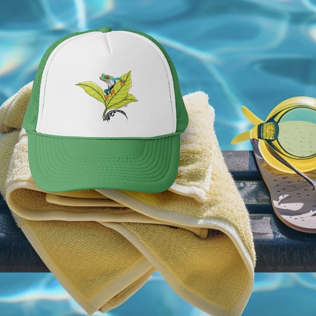 Red Eyed Träd Frog Keps (Skapare uppladdad)