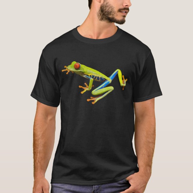 Red eyed tree frog tee (Framsida)