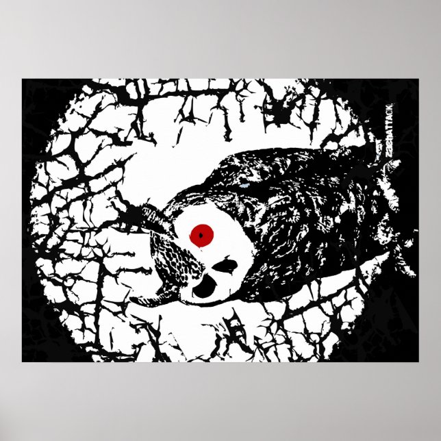 Red Eyed Uggla Poster (Framsidan)