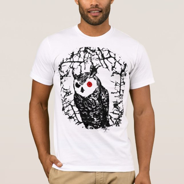 Red Eyed Uggla T Shirt (Framsida)