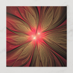 Red Fansy fractal Blommor Meny